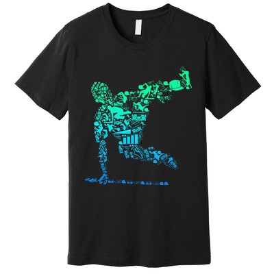 Parkour Freerunner Freerunning Traceur Premium T-Shirt