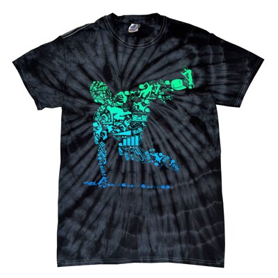 Parkour Freerunner Freerunning Traceur Tie-Dye T-Shirt