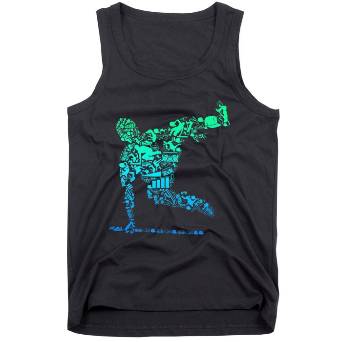 Parkour Freerunner Freerunning Traceur Tank Top