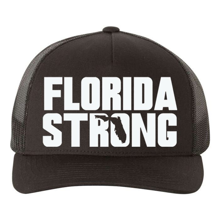 Pray For Florida Strong I Stand With Florida Hurricane Milton 2024 Yupoong Adult 5-Panel Trucker Hat