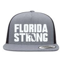 Pray For Florida Strong I Stand With Florida Hurricane Milton 2024 Flat Bill Trucker Hat