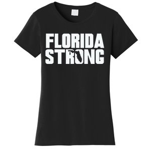 Pray For Florida Strong I Stand With Florida Hurricane Milton 2024 Women's T-Shirt