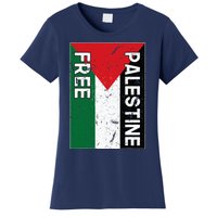 Palestine Flag Free Gaza I Stand With Free Palestine Women's T-Shirt