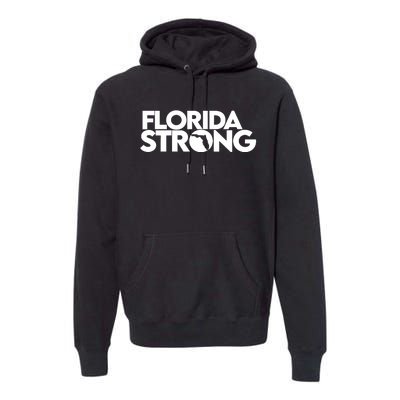 Pray For Florida Strong Florida Tropical Storm 2024 Premium Hoodie