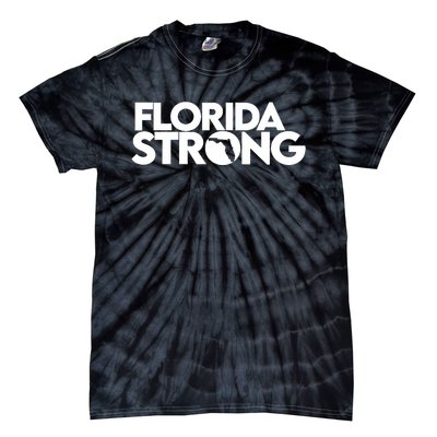 Pray For Florida Strong Florida Tropical Storm 2024 Tie-Dye T-Shirt