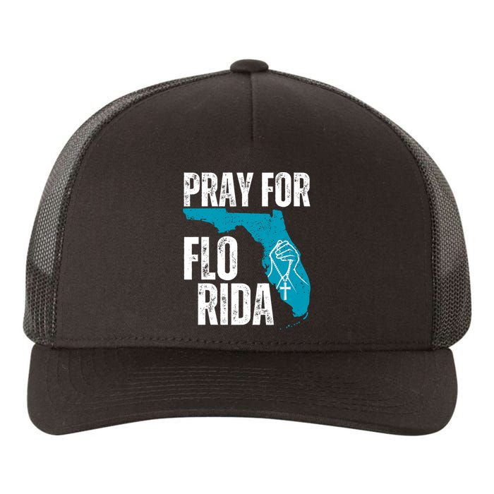 Pray For Florida Tampa Pray For Floridians Hurricane Milton Florida Strong Yupoong Adult 5-Panel Trucker Hat