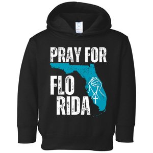 Pray For Florida Tampa Pray For Floridians Hurricane Milton Florida Strong Toddler Hoodie