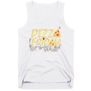 Pizza Friday Funny Food Tank Top