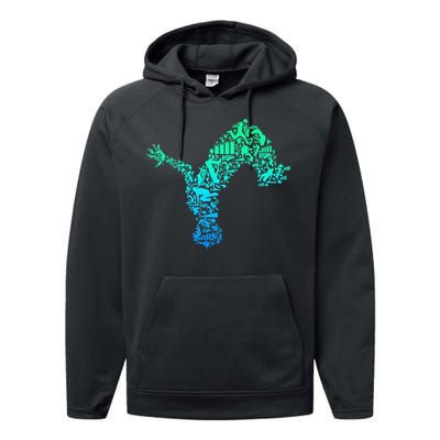 Parkour Freerunner Freerunning Traceur Performance Fleece Hoodie