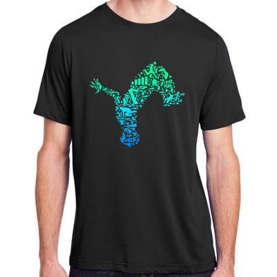 Parkour Freerunner Freerunning Traceur Adult ChromaSoft Performance T-Shirt