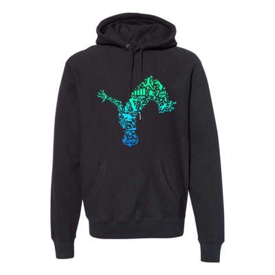 Parkour Freerunner Freerunning Traceur Premium Hoodie