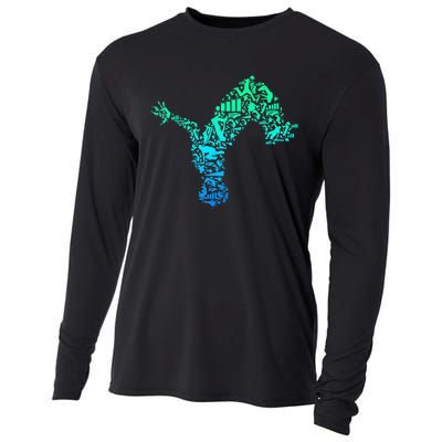 Parkour Freerunner Freerunning Traceur Cooling Performance Long Sleeve Crew