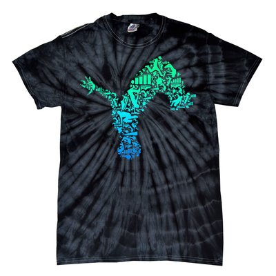 Parkour Freerunner Freerunning Traceur Tie-Dye T-Shirt