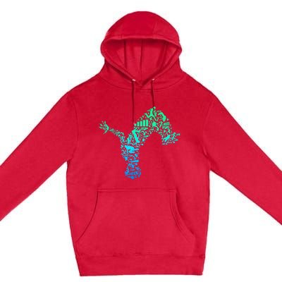 Parkour Freerunner Freerunning Traceur Premium Pullover Hoodie