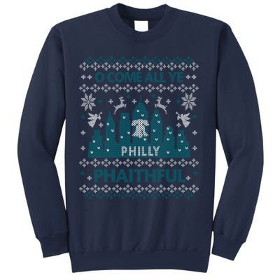 Philly Faithful Funny Philadelphia Philly Fan Ugly Christmas Sweatshirt