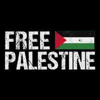 Palestine Flag Free Palestine Cooling Performance Crew T-Shirt