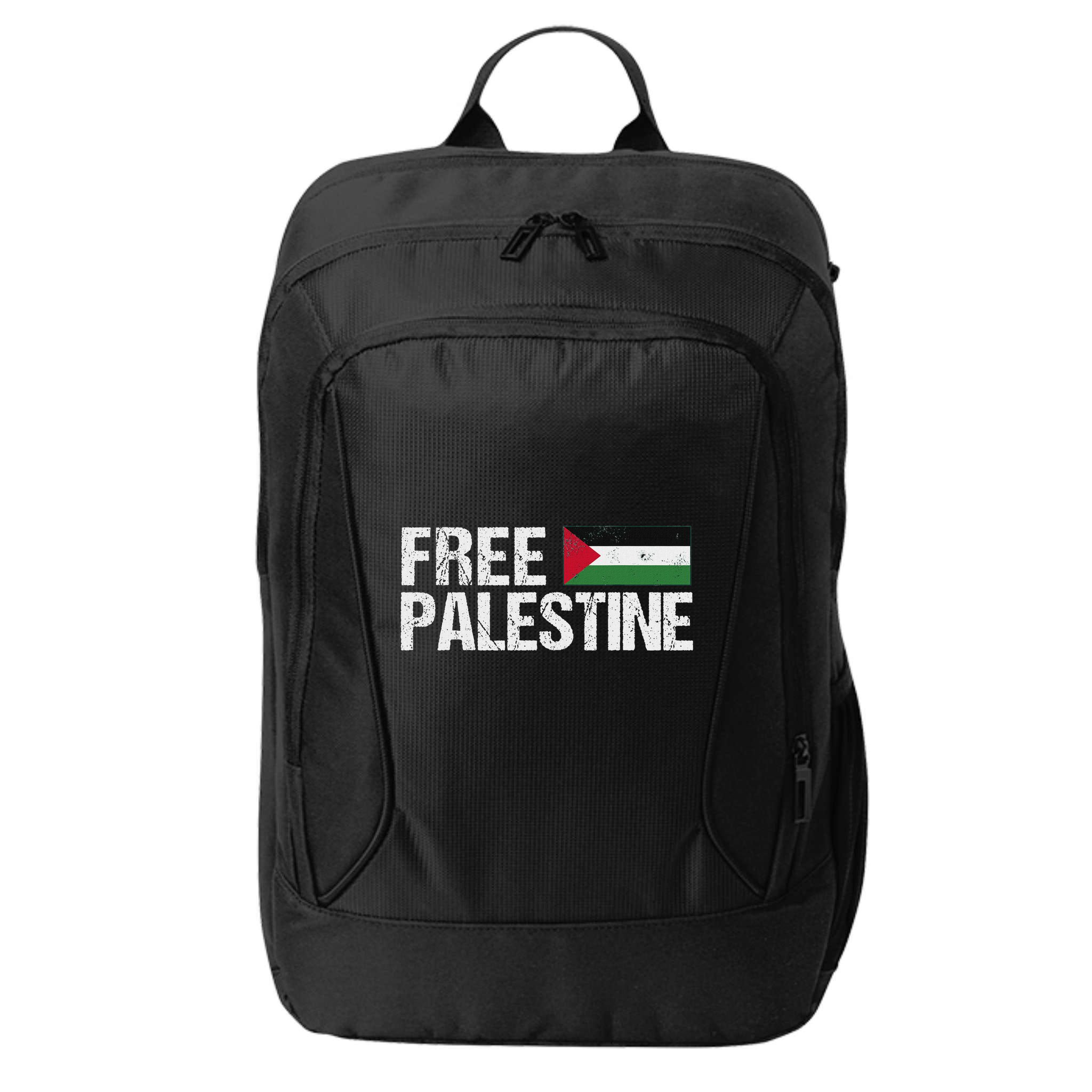Palestine Flag Free Palestine City Backpack