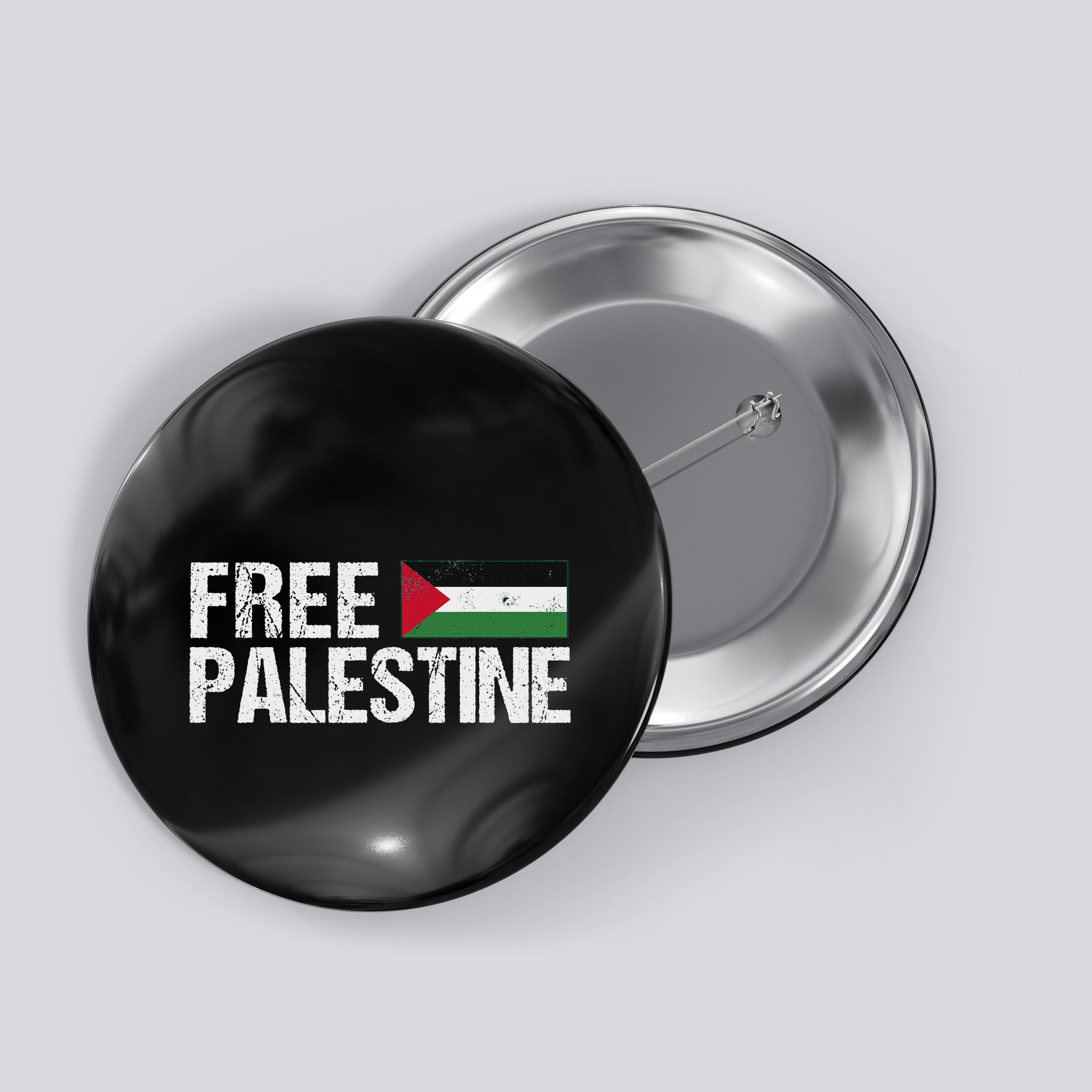 Palestine Flag Free Palestine Button