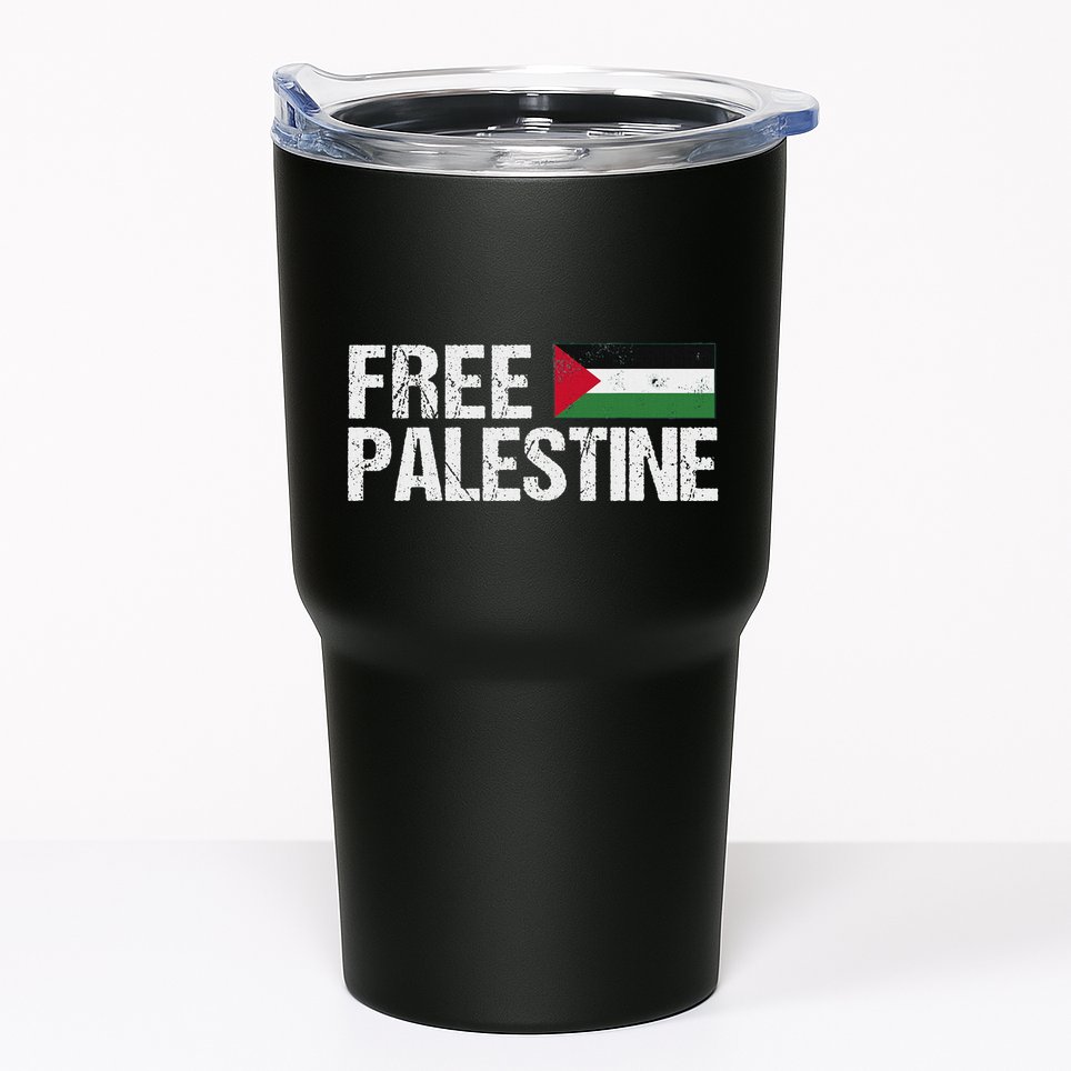 Palestine Flag Free Palestine Tumbler