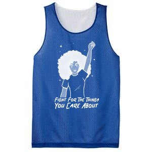 Protest Fight For The Things You Care About Gift Mesh Reversible Basketball Jersey Tank