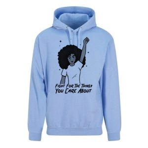 Protest Fight For The Things You Care About Gift Unisex Surf Hoodie