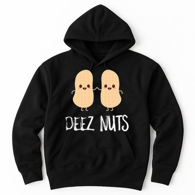 Peanut Food Funny Kawaii Cute Meme Deez Nuts Joke Gift Hoodie