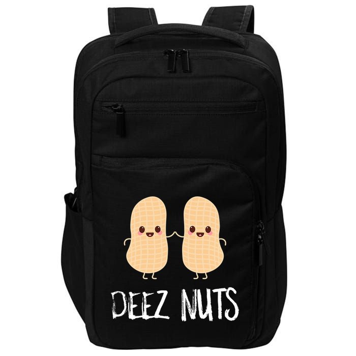 Peanut Food Funny Kawaii Cute Meme Deez Nuts Joke Gift Impact Tech Backpack