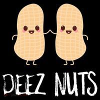 Peanut Food Funny Kawaii Cute Meme Deez Nuts Joke Gift Premium T-Shirt