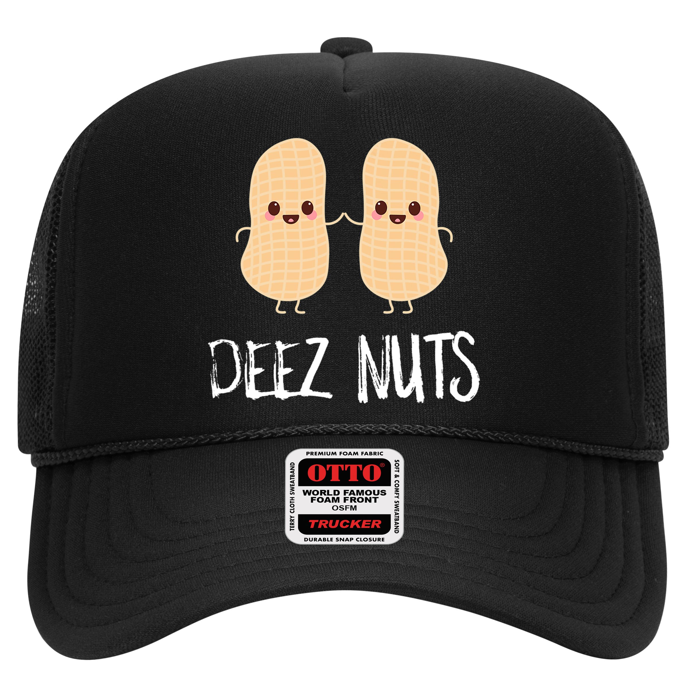 Peanut Food Funny Kawaii Cute Meme Deez Nuts Joke Gift Hat