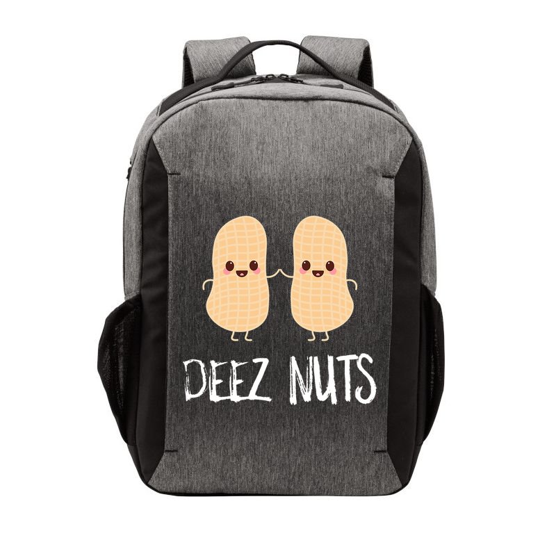 Peanut Food Funny Kawaii Cute Meme Deez Nuts Joke Gift Vector Backpack