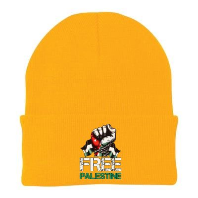 Palestine Flag Free Palestine Save Gaza Strip Knit Cap Winter Beanie