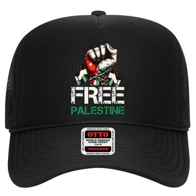Palestine Flag Free Palestine Save Gaza Strip Trucker Hat
