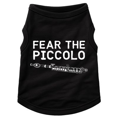 Piccolo Flute Fear The Piccolo Flutist Doggie Tank