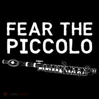 Piccolo Flute Fear The Piccolo Flutist Hooded Wearable Blanket