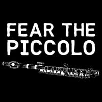 Piccolo Flute Fear The Piccolo Flutist Flat Bill Trucker Hat