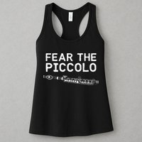 Piccolo Flute Fear The Piccolo Flutist Womens Tank Top