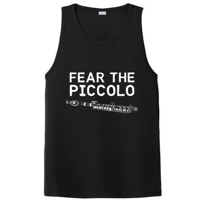 Piccolo Flute Fear The Piccolo Flutist PosiCharge Competitor Tank