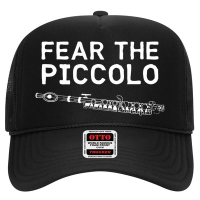 Piccolo Flute Fear The Piccolo Flutist Trucker Hat