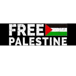 Palestine Flag Free Gaza Bumper Sticker