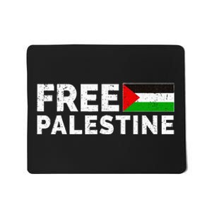 Palestine Flag Free Gaza Mousepad