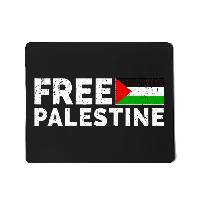 Palestine Flag Free Gaza Mousepad