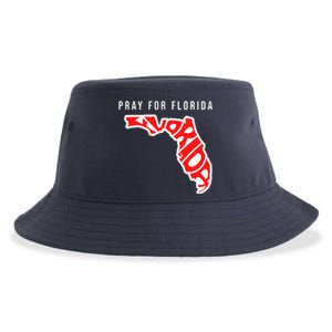 Pray For Florida Hurricane IAN Survivor Sustainable Bucket Hat