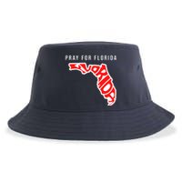 Pray For Florida Hurricane IAN Survivor Sustainable Bucket Hat