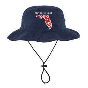 Pray For Florida Hurricane IAN Survivor Legacy Cool Fit Booney Bucket Hat