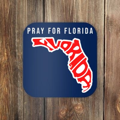 Pray For Florida Hurricane IAN Survivor Coaster