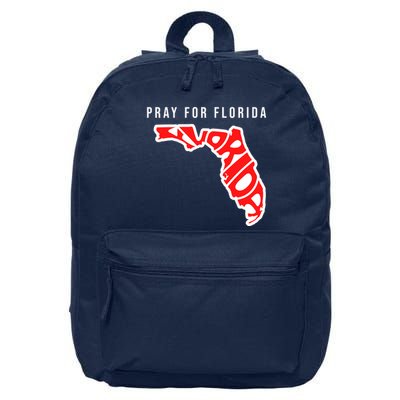 Pray For Florida Hurricane IAN Survivor 16 in Basic Backpack