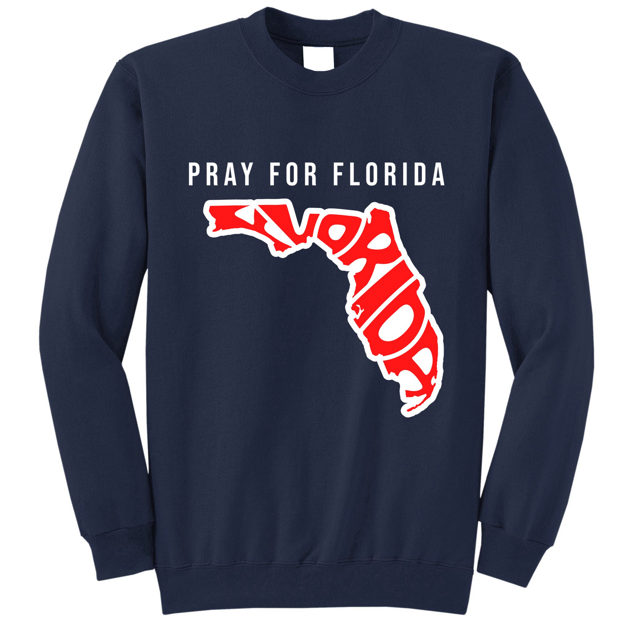 Pray For Florida Hurricane IAN Survivor Tall Sweatshirt
