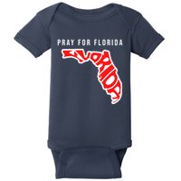 Pray For Florida Hurricane IAN Survivor Baby Bodysuit