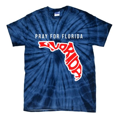 Pray For Florida Hurricane IAN Survivor Tie-Dye T-Shirt