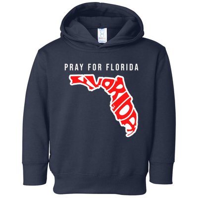 Pray For Florida Hurricane IAN Survivor Toddler Hoodie